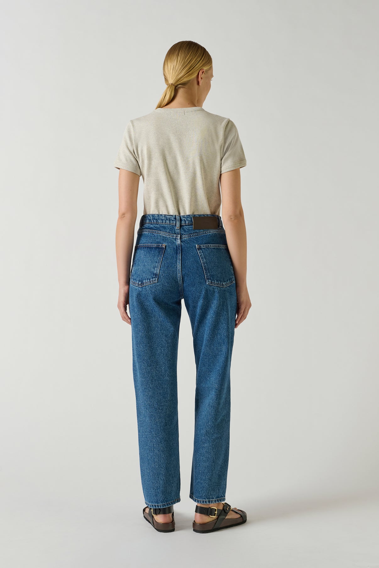 Jean Barnabe - Bleu - Denim - Femme vue 3